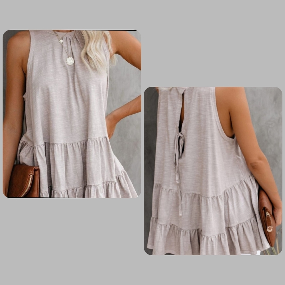 NIB Bohemian Ruffled Summer Top